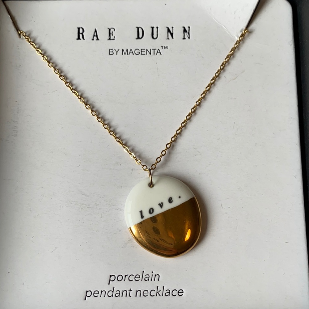 Rae Dunn Love Pendant Necklace